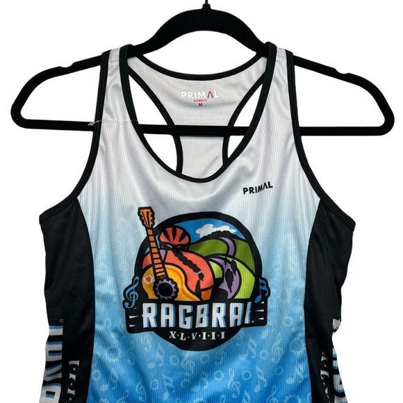 NWOT PRIMAL RAGBRAI XLVIII WOMEN'S CYCLING JERSEY MULTICOLORED SIZE M - Picture 3 of 15